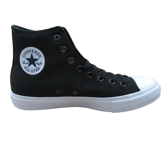 black high top converse size 9